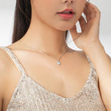 Colar Feminino Sol de Veneza Prata 925 - Meradise 4