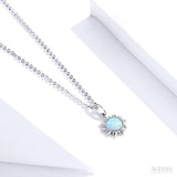 Colar Feminino Sol de Veneza Prata 925 - Meradise 5