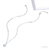 Colar Feminino Sol de Veneza Prata 925 - Meradise 7