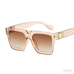 Óculos de Sol Feminino Copacabana UV400, Champagne - Meradise  
