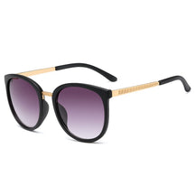 Óculos de Sol Feminino Luxury UV400, Cinza - Meradise 23