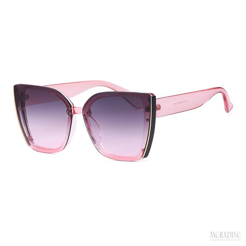 Óculos de Sol Feminino New York UV400, Rosa - Meradise 
