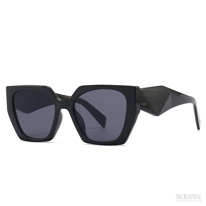 Óculos de Sol Feminino Revelle UV400, Preto - Meradise 