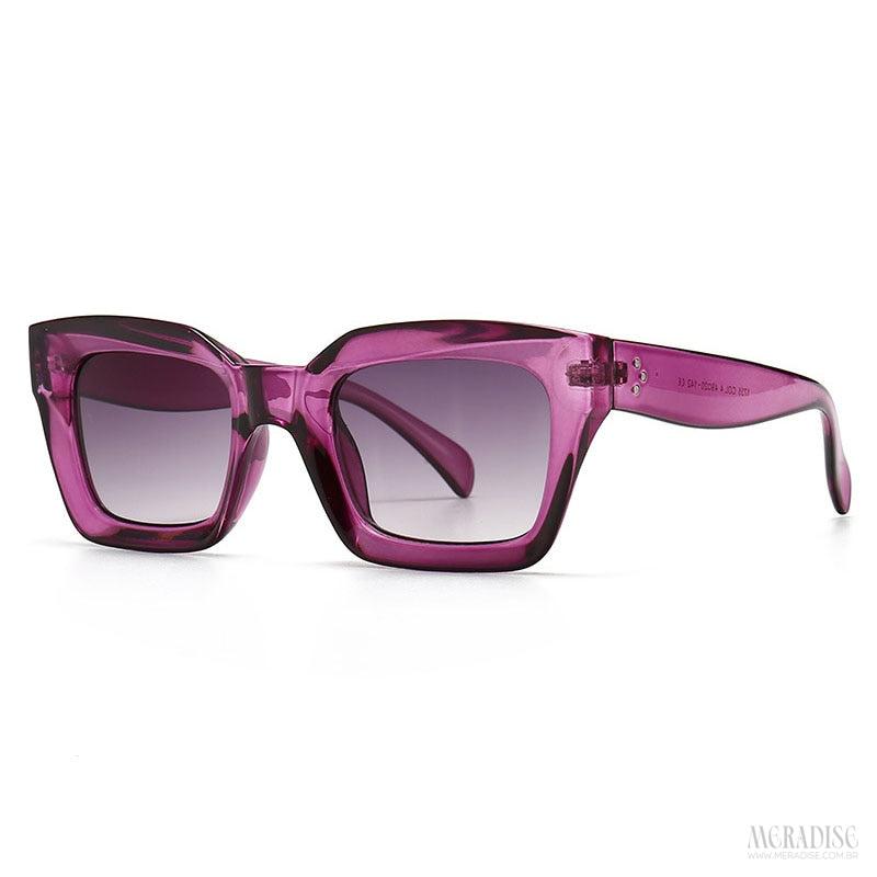 Óculos de Sol Feminino Royal Sweet UV400, Roxo - Meradise 