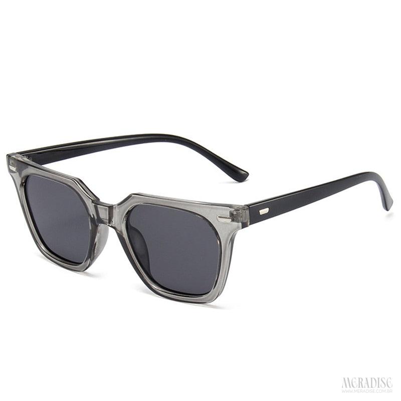 Óculos de Sol Feminino Tulip UV400, Cinza - Meradise 