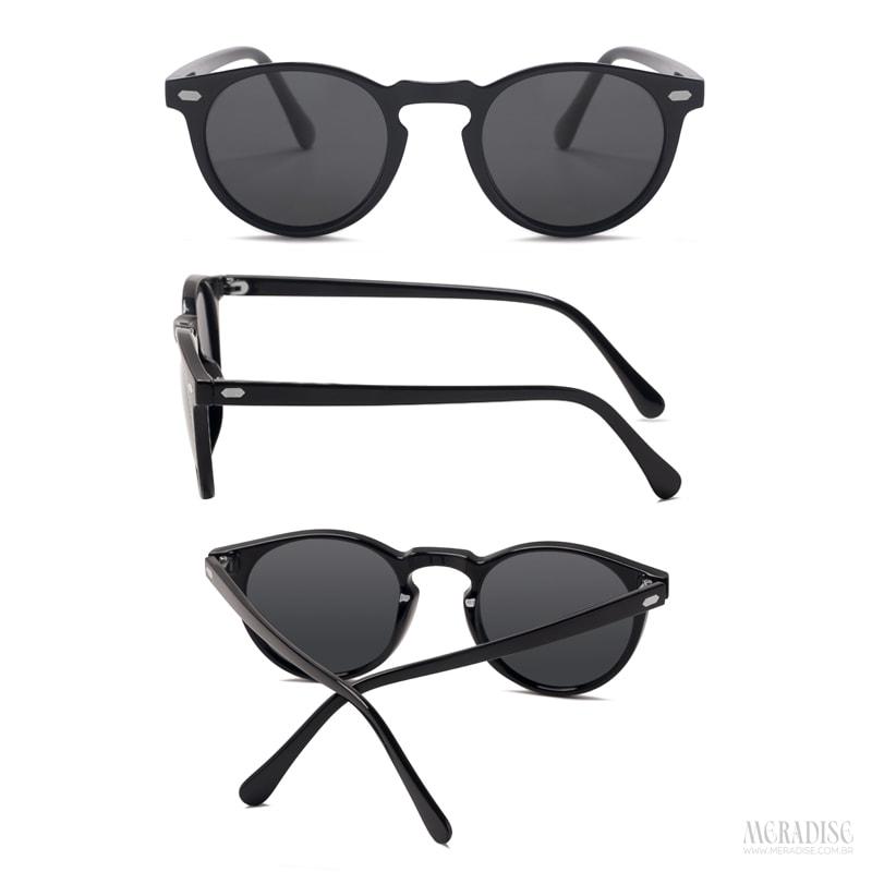 Óculos de Sol Premium Royal UV400, Preto - Meradise 