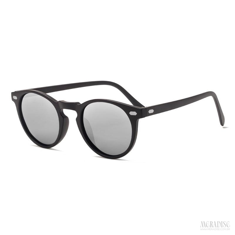 Óculos de Sol Premium Royal UV400, Preto/Cinza - Meradise 
