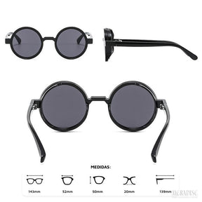 Óculos de Sol Retrô Kings UV400 - Meradise 2