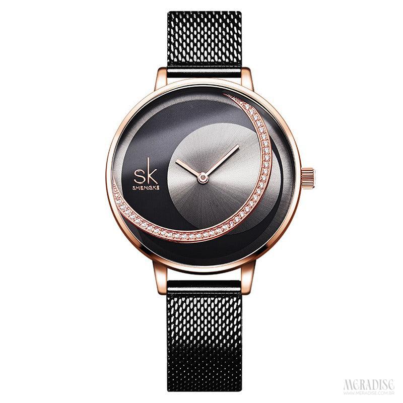 Relógio Feminino Dulce Wendy, Preto - Meradise 3