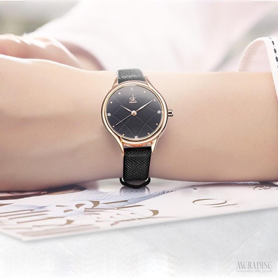 Relógio Feminino Ralph Sawyer, Preto - Meradise 3