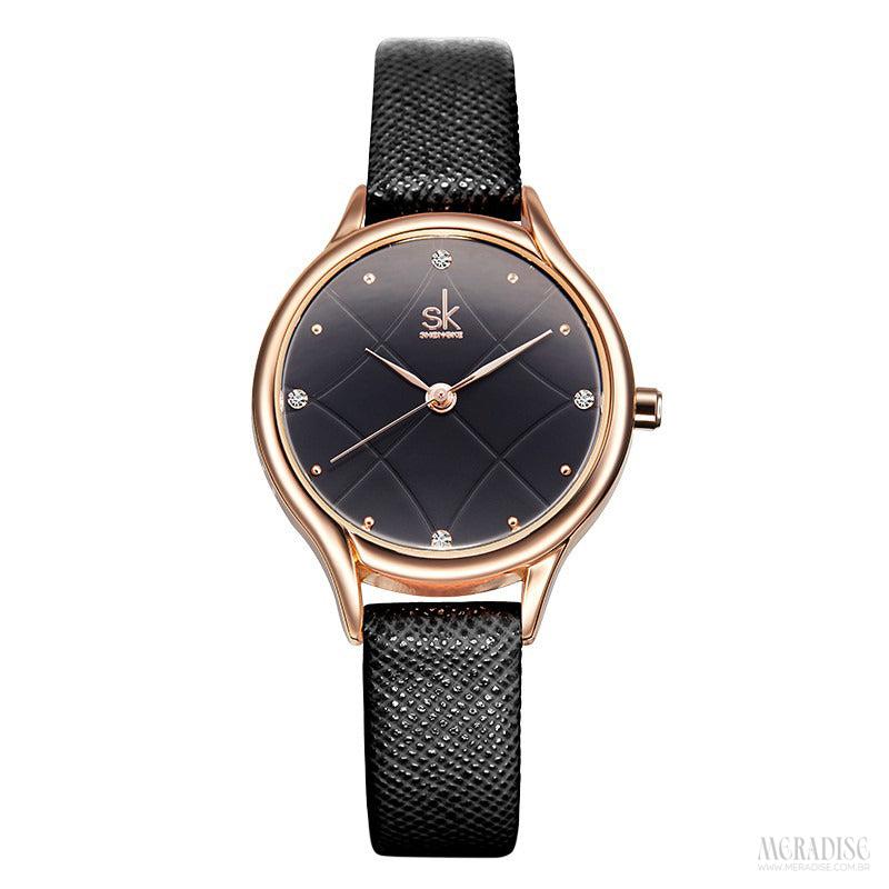 Relógio Feminino Ralph Sawyer, Preto - Meradise 